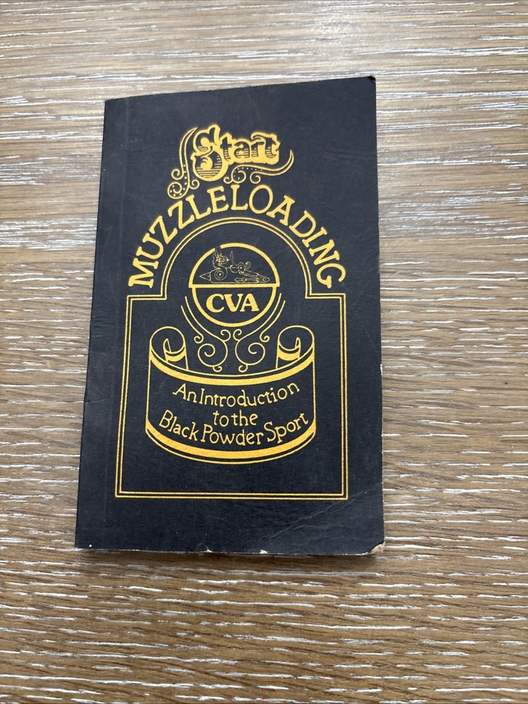 CVA Start Muzzleloading Introduction to the Black Powder Sport Booklet D3