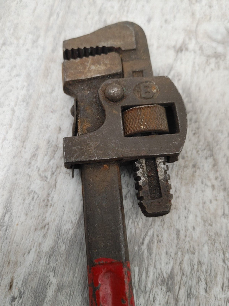 Vintage OXWALL #8 Germany Pipe Wrench 7" (retired)