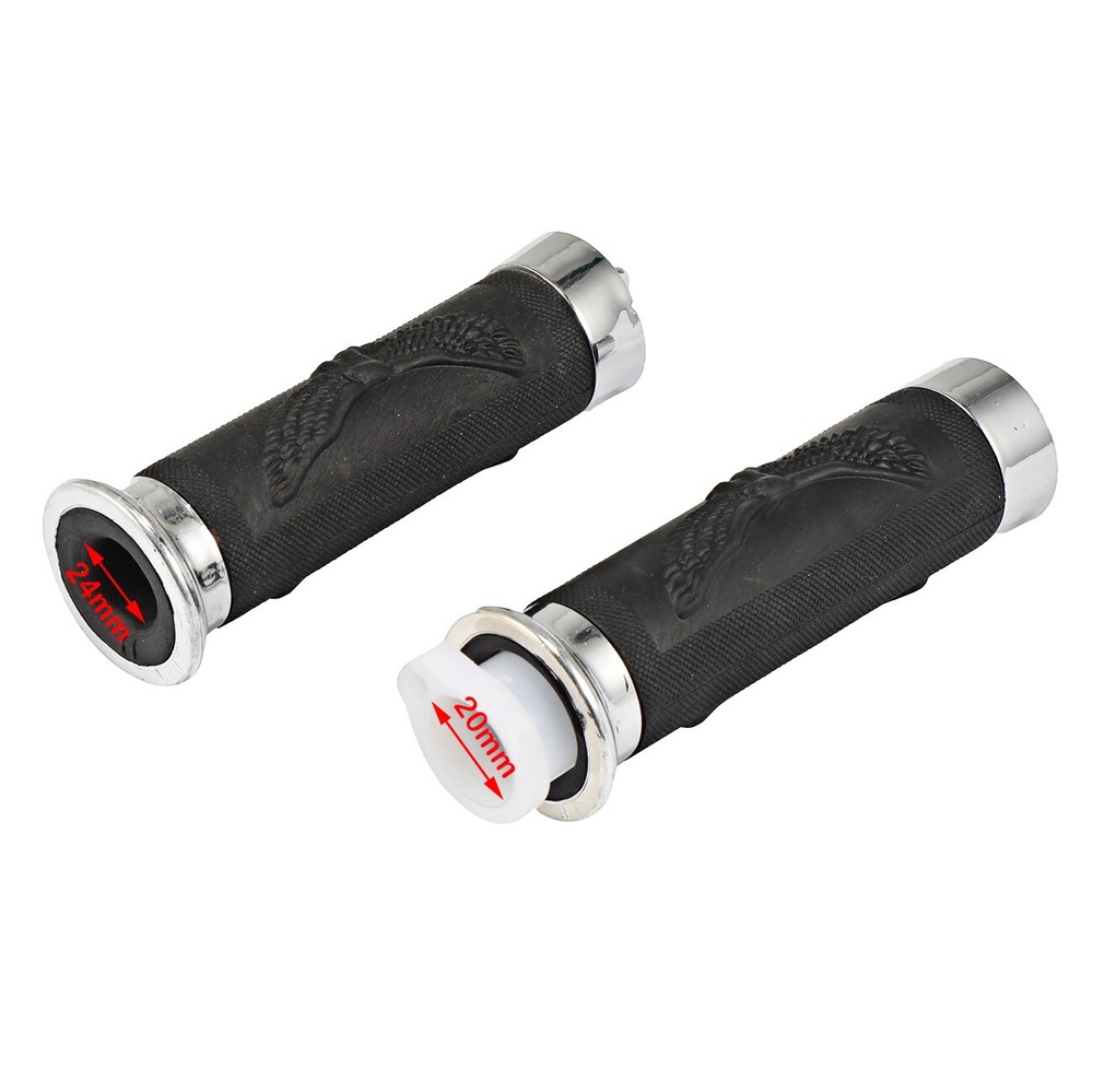 For 49cc 66cc 80cc Motorized Bicycle Handlebar Throttle Grips w/ Kill Switch