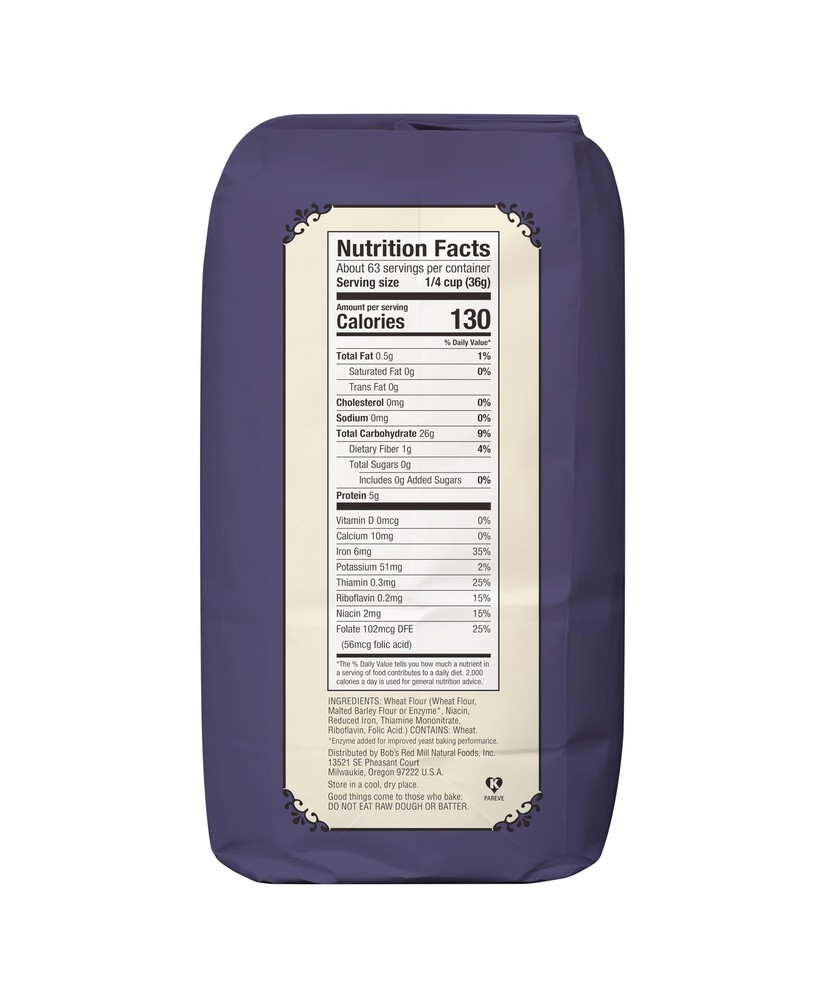 Bob's Red Mill Artisan Bread Flour, 5-pound