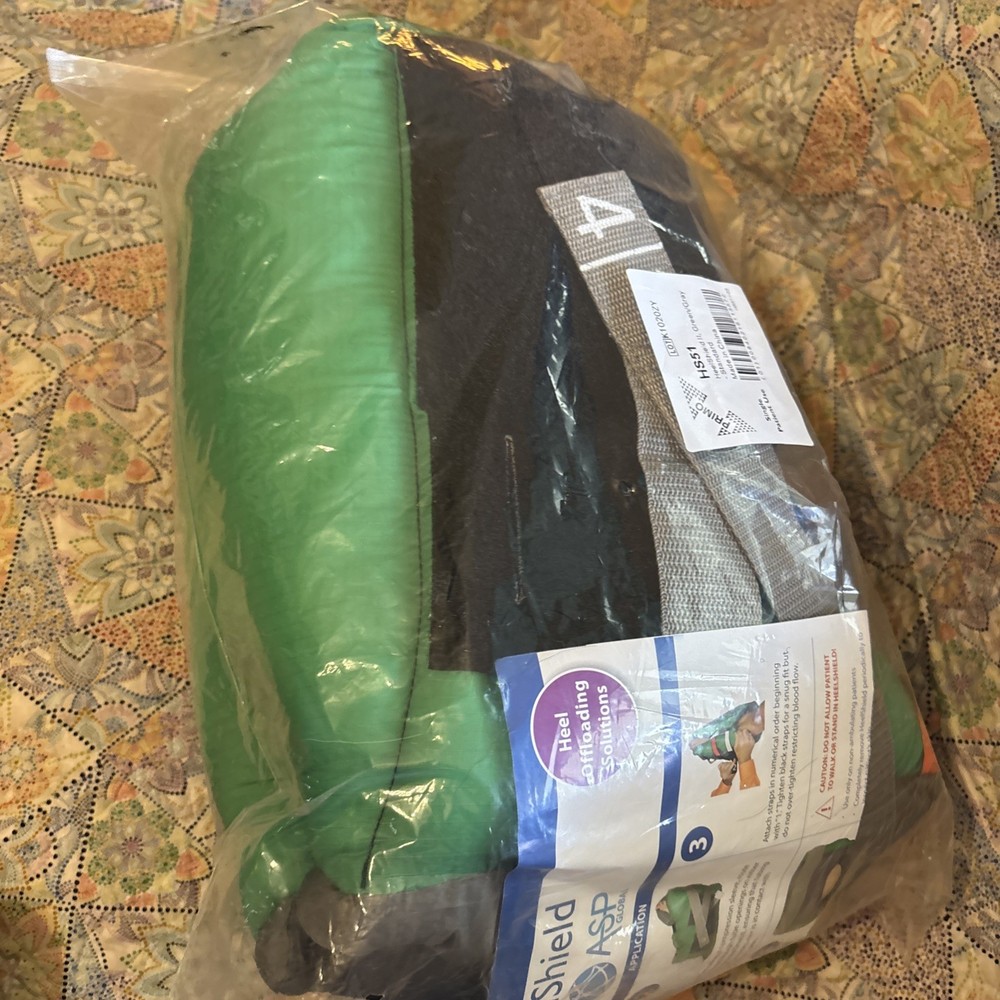 Primo Heelshield by ASP Global Green Heel Offloading Solutions New In Package