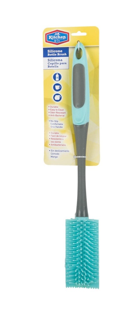 Silicone Bottle Brush Teal