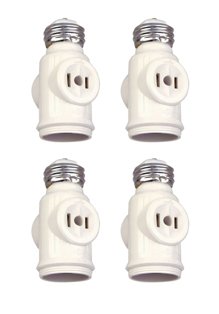 (case of 4) Eaton socket adapter, One socket to one socket with two 250W NEMA
