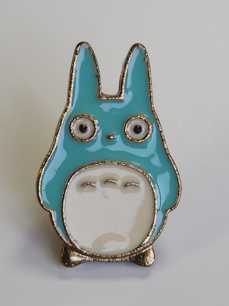 Blue Cartoon Rabbit Pin