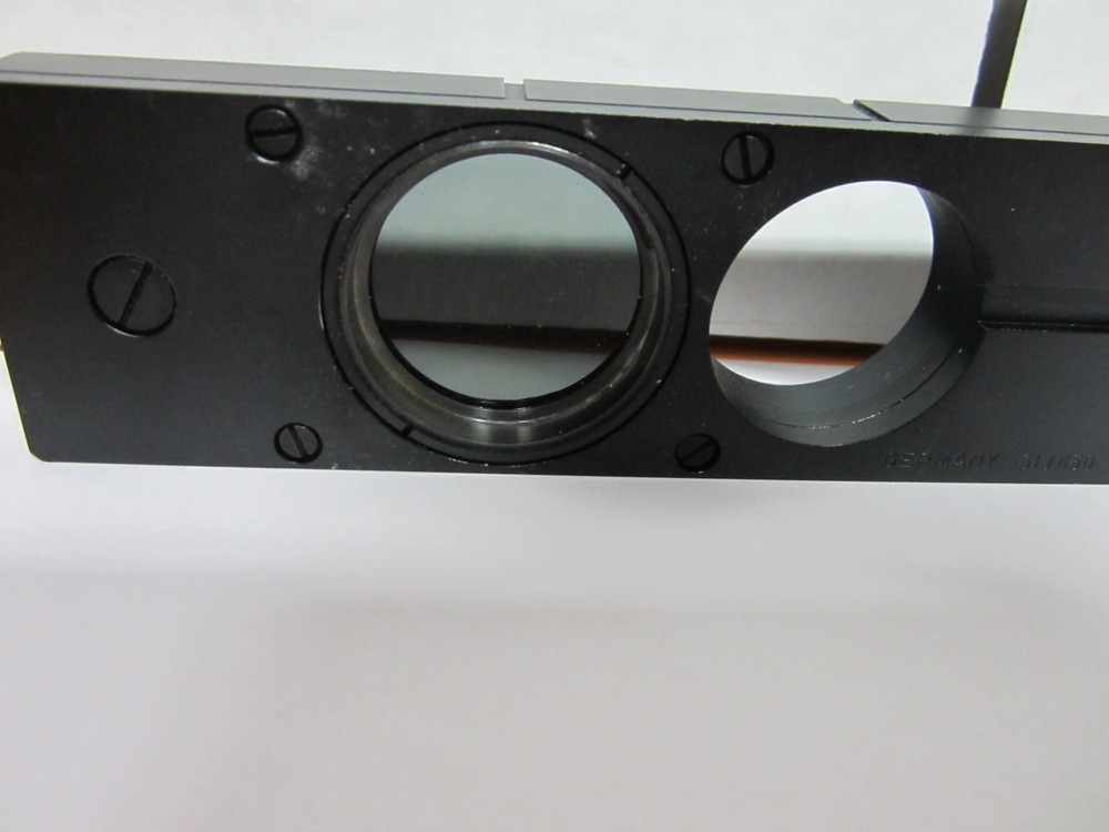 MICROSCOPE PART POLARIZER SLIDE GERMANY 513650 OPTICS BIN#B1-R-11