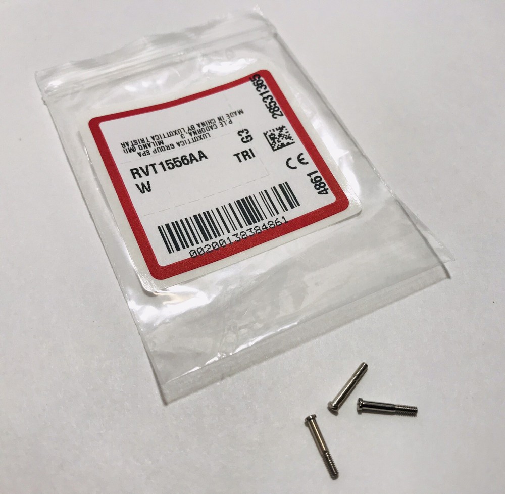 Oakley OX3128 Crosslink Switch OX3150 Silver Temple Hinge Screw Replacement