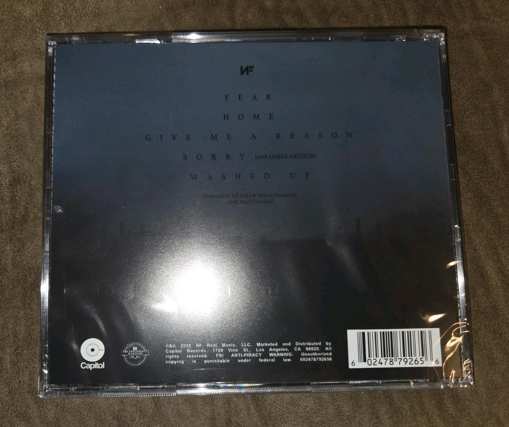 NF FEAR CD Signed Sealed New