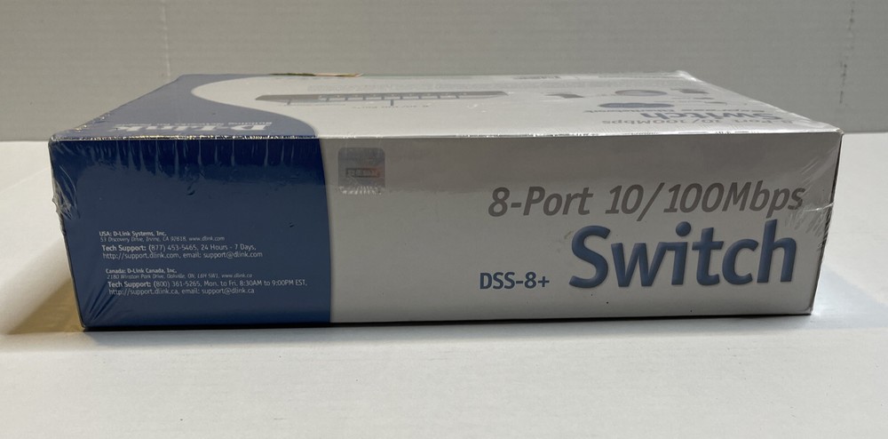D-Link DSS (DSS8 ) 8-Ports External Switch
