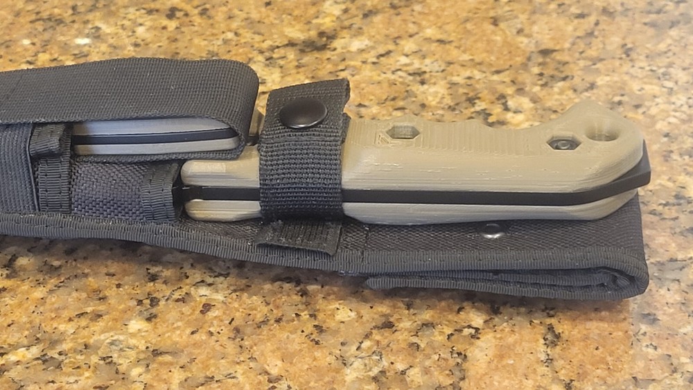 Becker BK13 Remora Handle Grip Scales