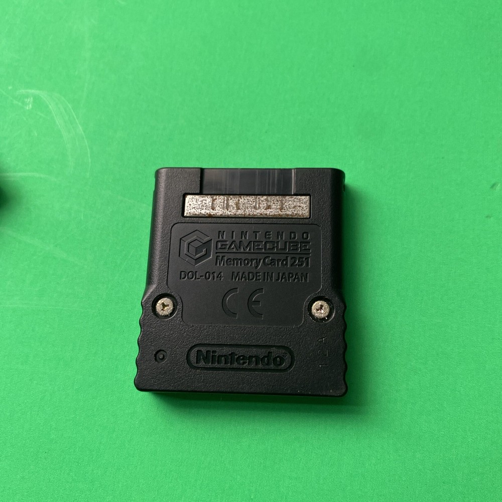 Official Nintendo GameCube Memory Card 251 Blocks DOL-014