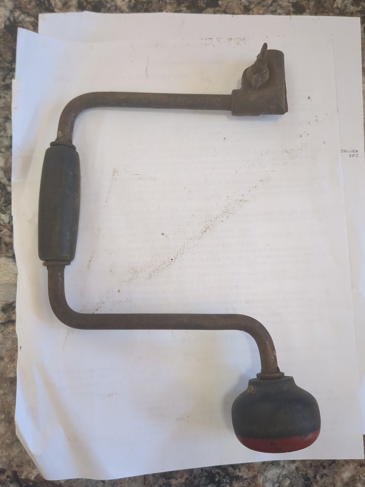 Antique Bit Brace Hand Drill