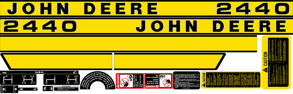 2440 John Deere Early Model  Set