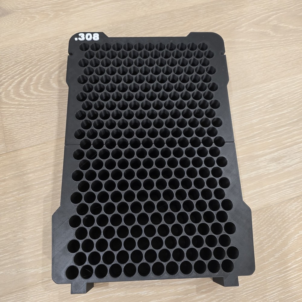 Custom Milwaukee Packout Insert - .308 Round Organizer (Black)