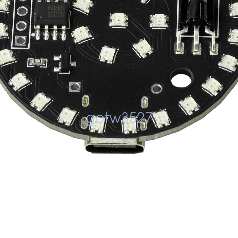 Infrared Remote LED Light 10 Mode DIY Type-C Night Light Infrared Module Light
