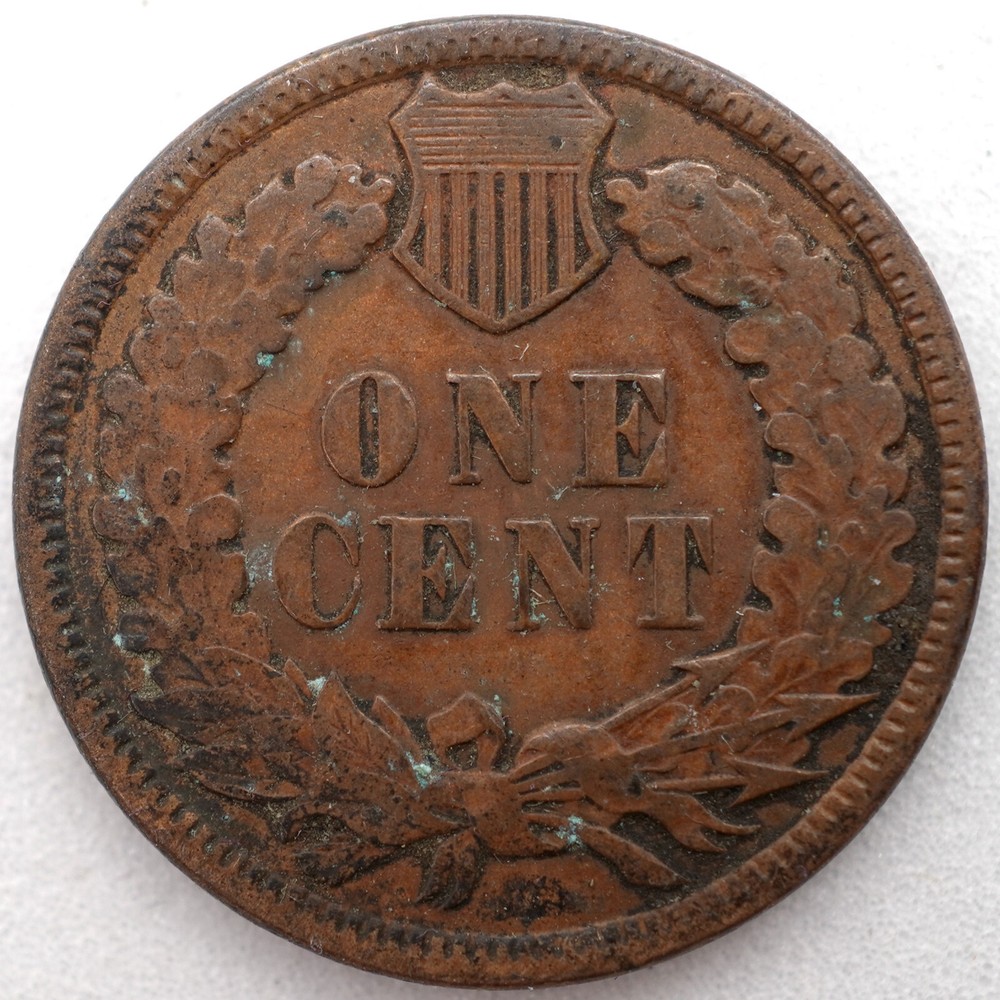 1884 Indian Head Cent - XF Details