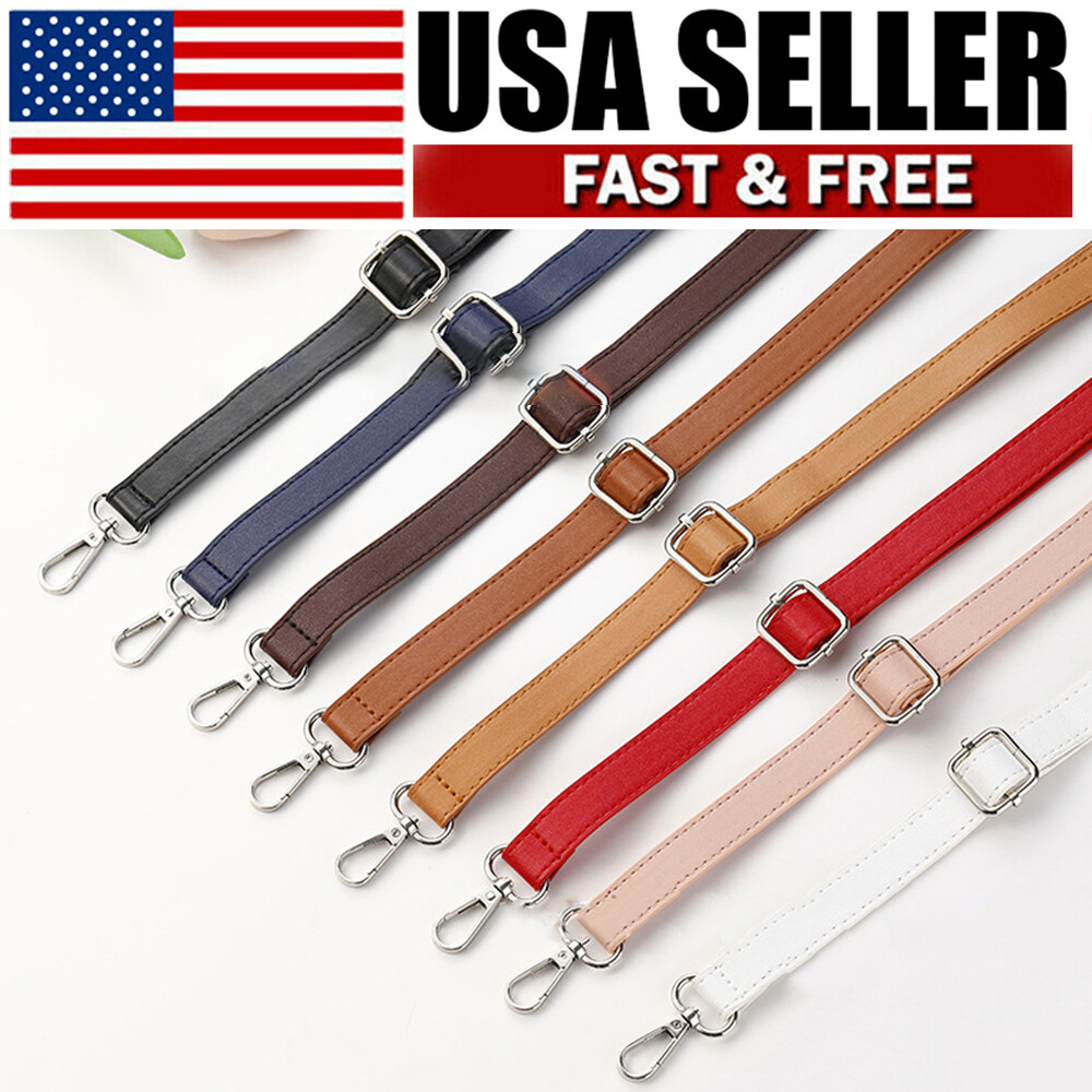 Leather Shoulder Bag Belt Strap Crossbody Replacement Handbag Handle Adjustable