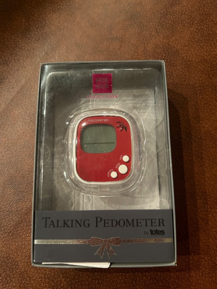 Totes Talking Pedometer From the "For Her" Collection
