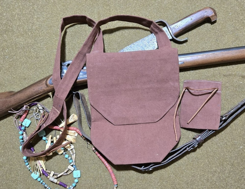 Canvas Blackpowder Muzzleloader possibles Haversack bag