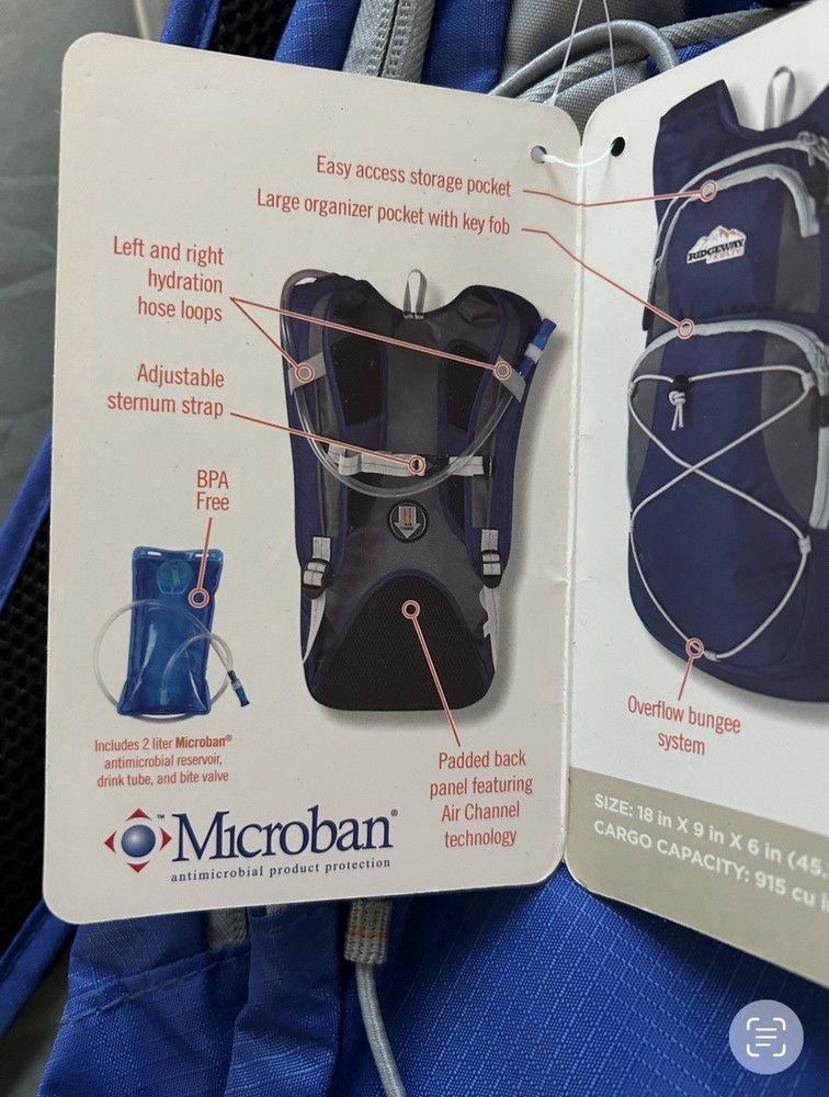 Ridgeway Kelly 15L Ultra Hydration Backpack