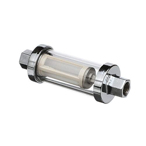 in-Line Fuel Filter, Clear Body, Universal Fit
