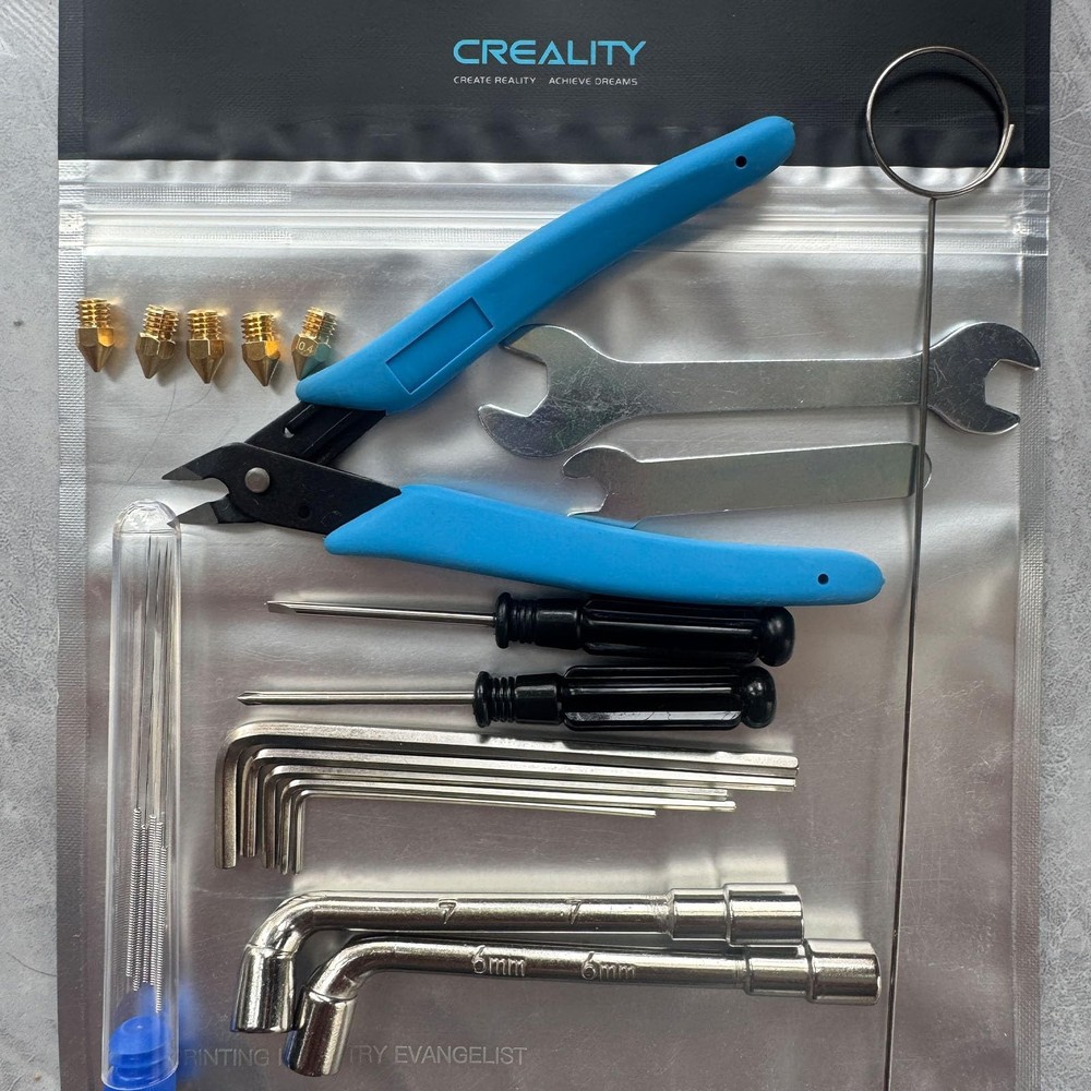 Creality Original 3D Printer Tool Kit, 3D Printing Accessory Includes Clog Po...