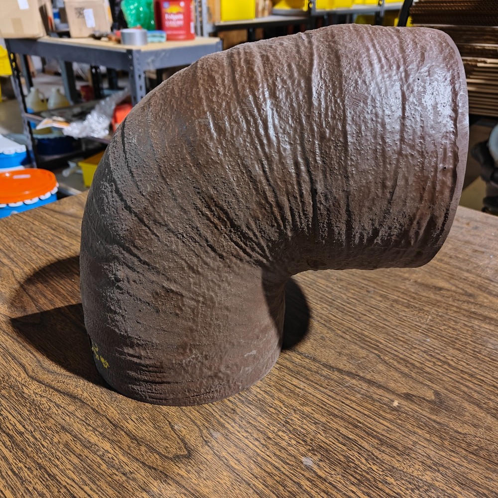 CONLEY 6" CEMENT Socket 90° ELBOW,  FURAN, Series 40