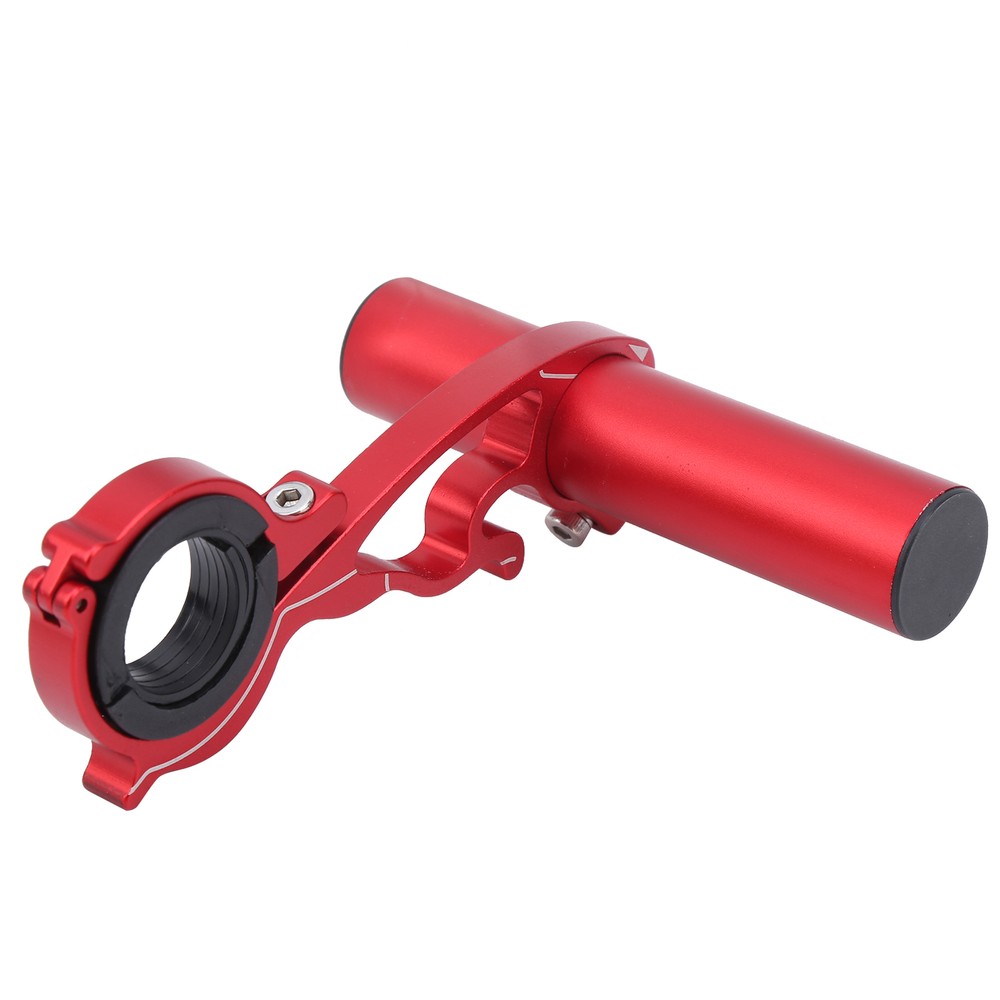 (Red)Bicycle Handlebar Extension Bracket Multifunction 10cm Aluminum Alloy CH