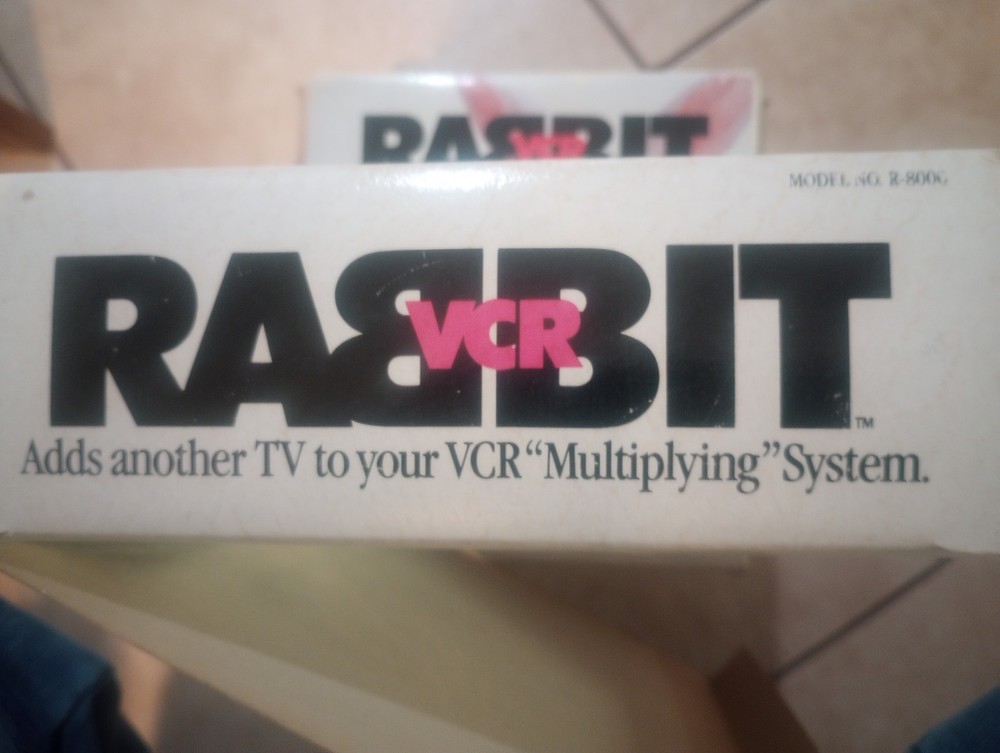 Vintage Rabbit VCR Multiplying System R-8000