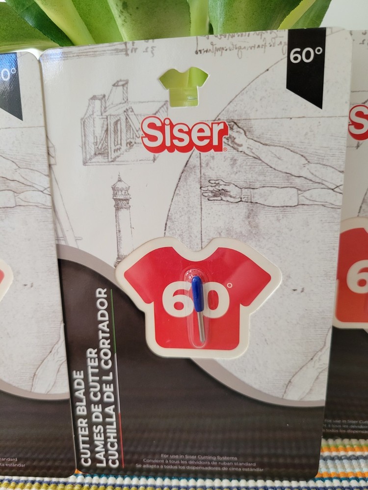 Siser Cutter Blade 60 Degrees Quantity 3 - NEW/Sealed