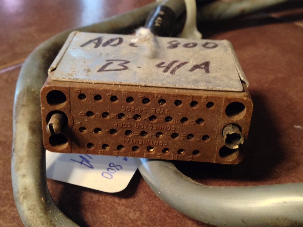 Cessna ARC B-41A Connector with wires.