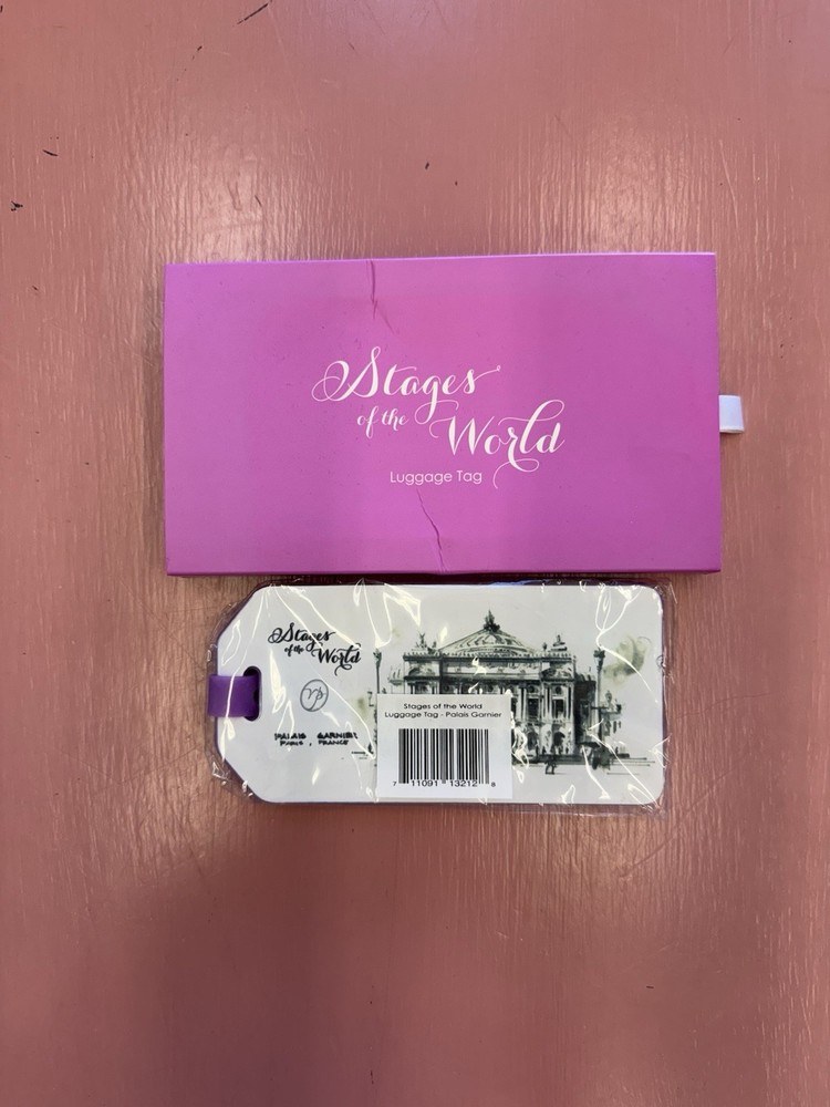 Ballet Luggage Tag
