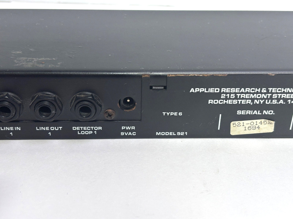 ART CS2 2-Channel Compressor / Limiter / Gate – Rackmount 1U