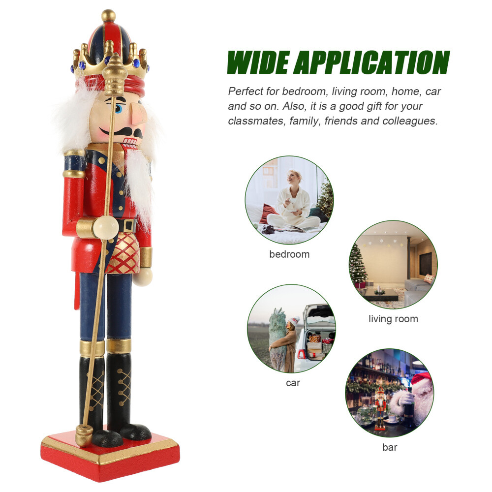 Christmas Nutcracker Figurine Decor Nutcrackers Doll Holiday Decoration
