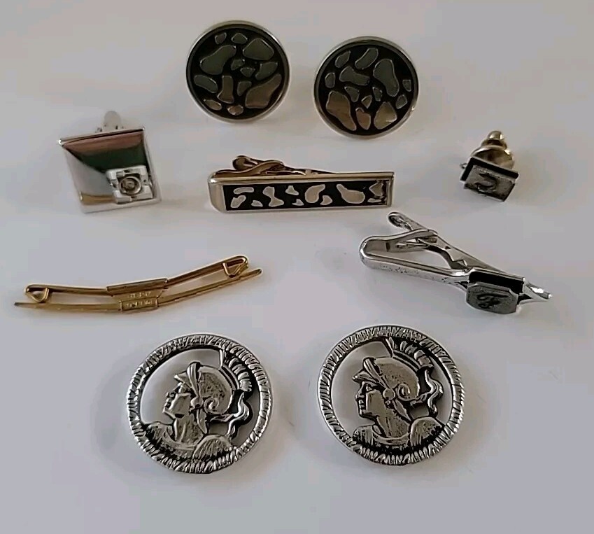 Swank Cufflinks & Tie Clips Etc.