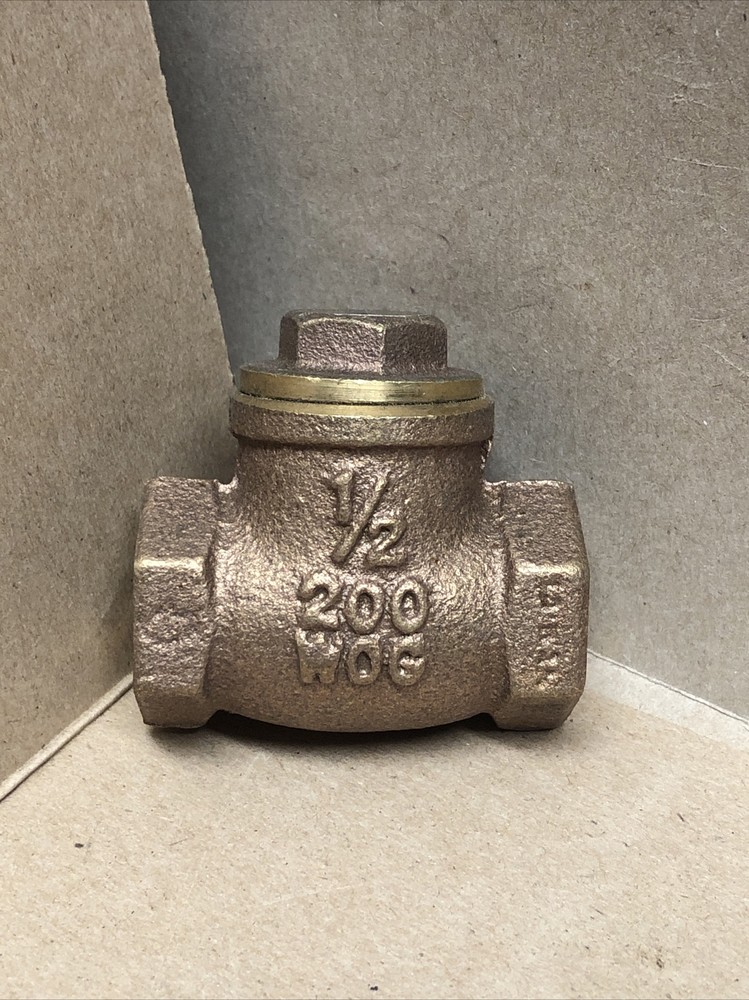 Legend 1/2"X 1/2" FNPT-THREADED 200# WOG Check Valve-1/2" IPS