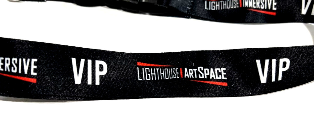 VIP Lanyard Double Clip Lighthouse Immersive (25-Pack)