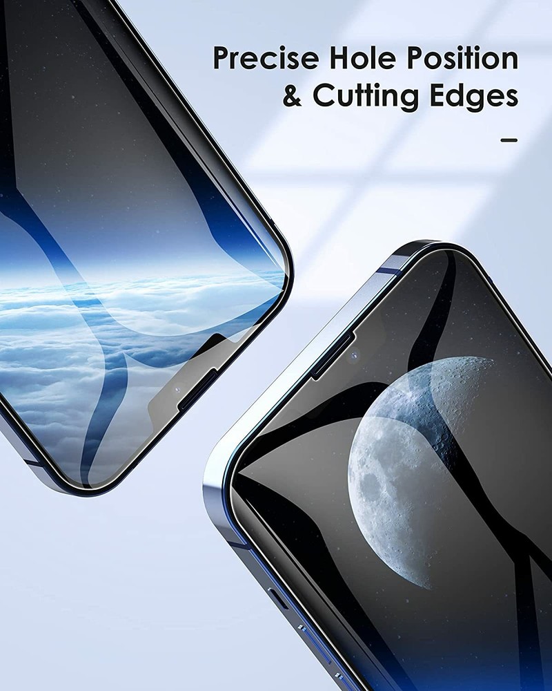 For iPhone 13 Pro Max/Pro/13 Mini Tempered Glass Screen Protector Film Coverage