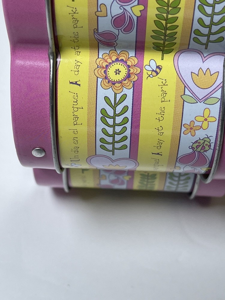 2012 Dora The Explorer Tin Box Co. w Handle Collectible Case