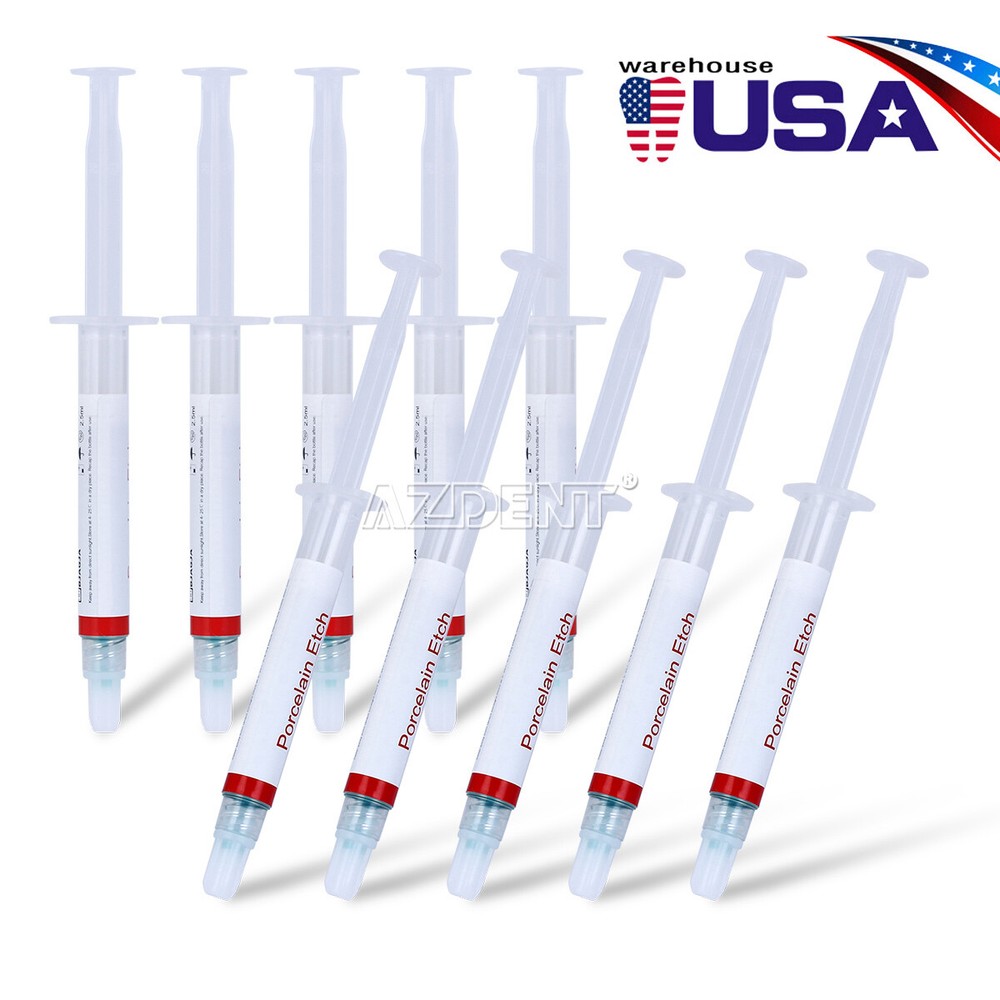 DENTEX Dental Etch Gel 9.5% Etchant Disposable +Tips