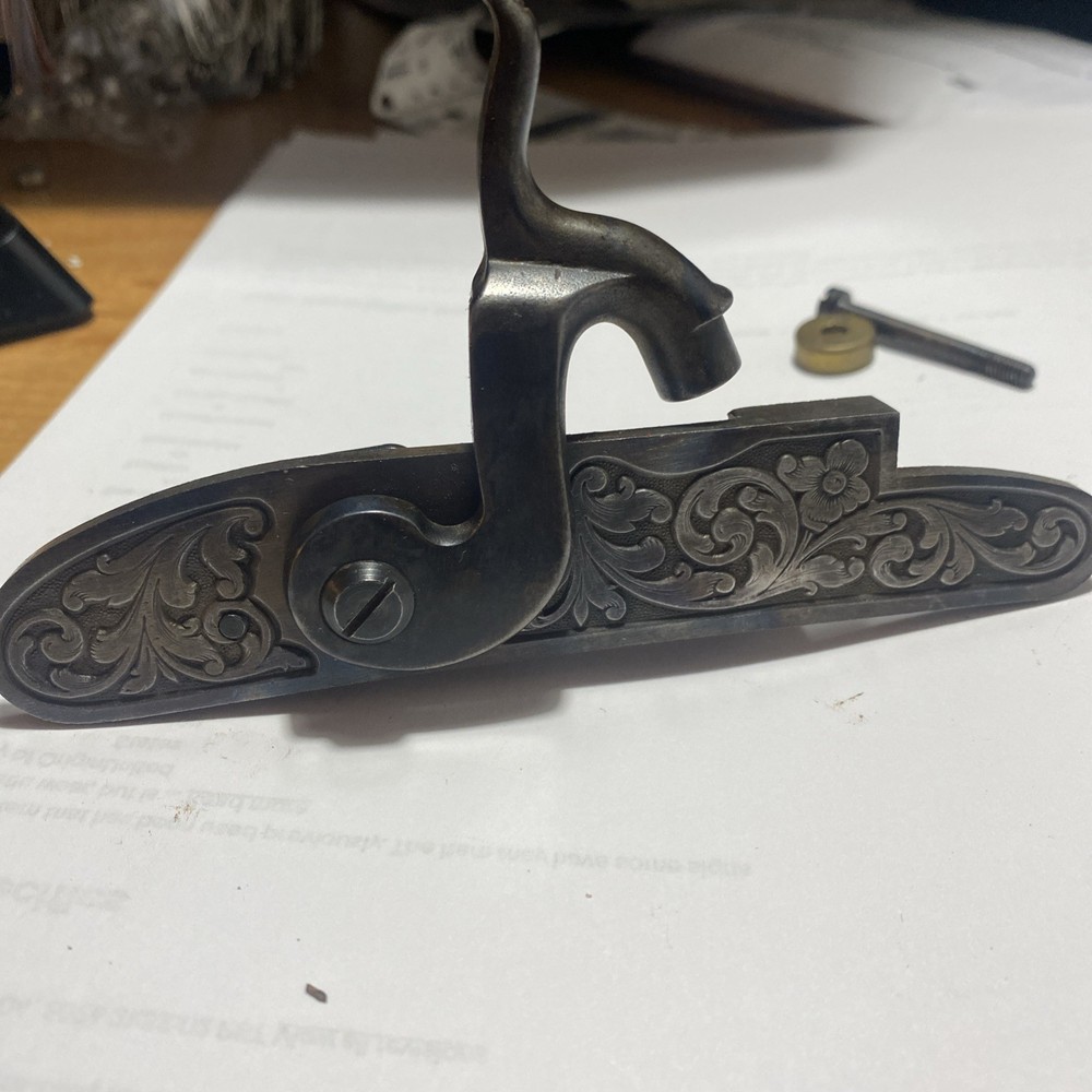 Engraved-Investarms Muzzleloader Sidelock with Bushing and Bolt.