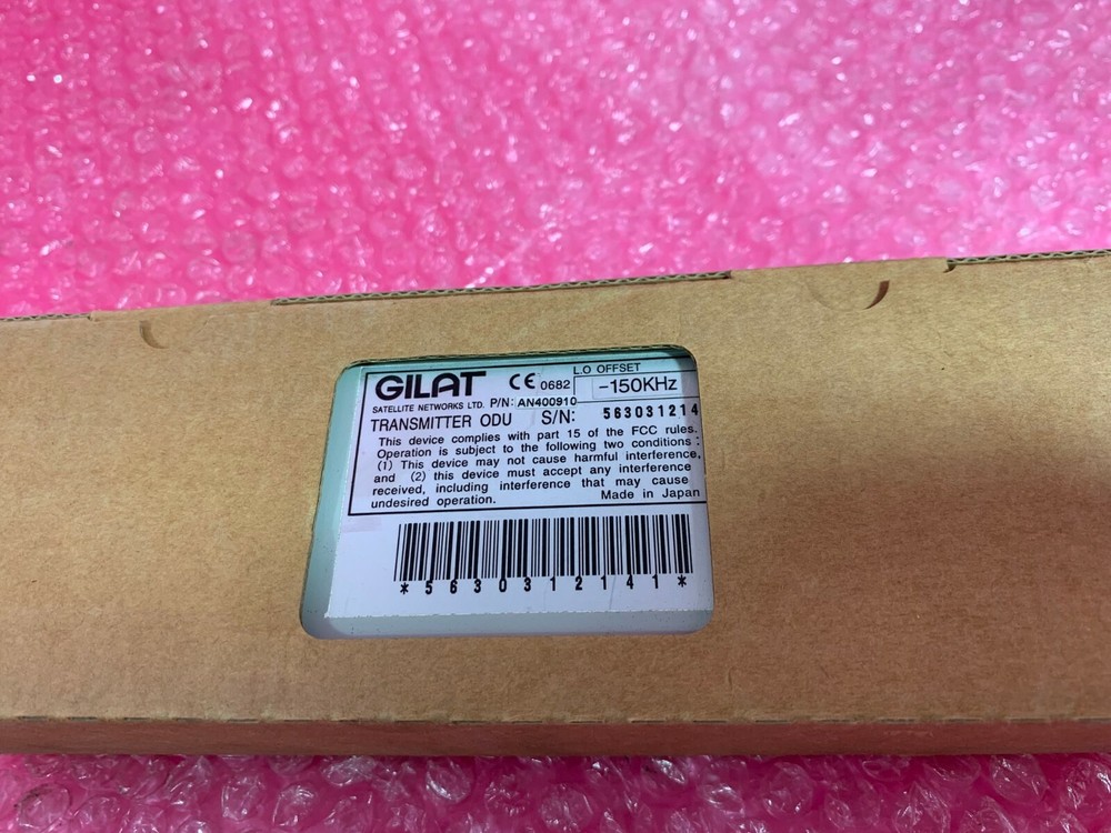 Gilat Satellite Networks ODU Transmitter AN400910 -150KHz