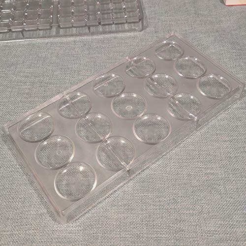 Oblate Chocolate Mold Volcanic Polycarbonate Chocolate Moulds PC Candy Forms
