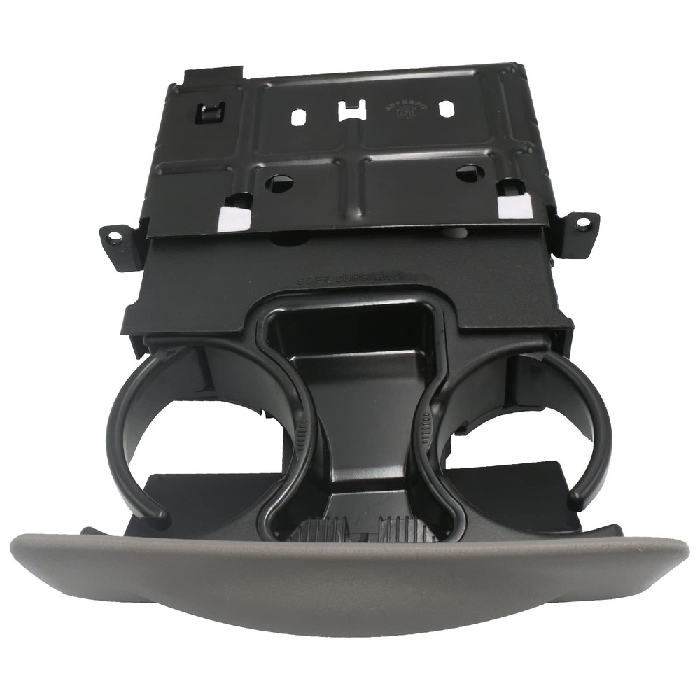 in Dash Cup Holder Insert w/Ashtray Gray Compatible with Ford 1999-2004,