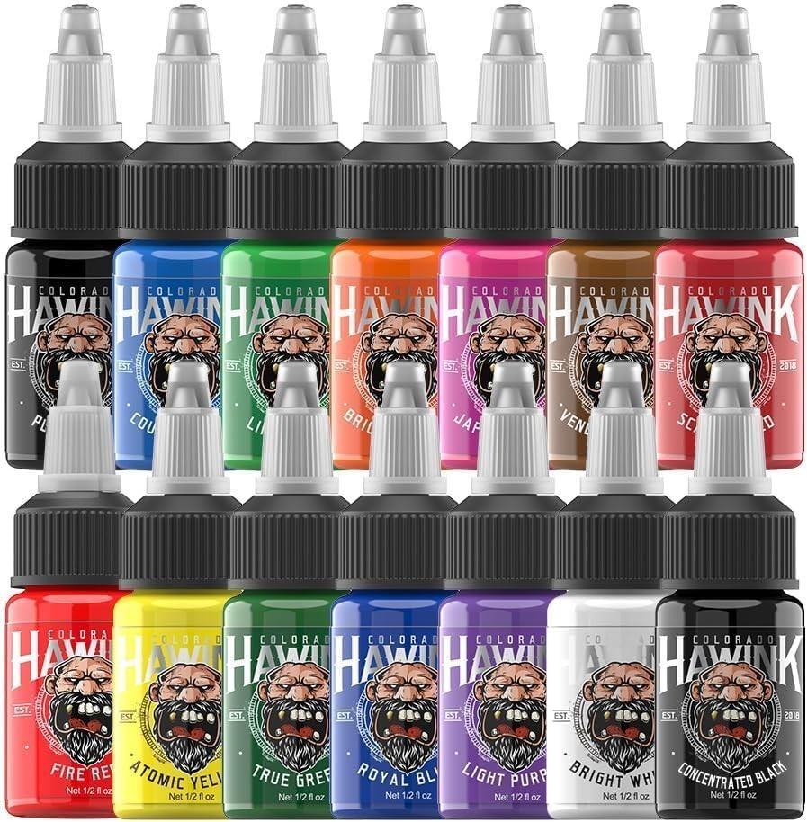 High-Quality Pigment Kit - 1/2 oz Bottles