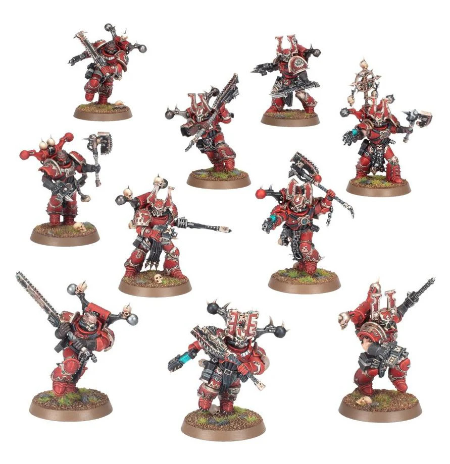 Khorne Berzerkers 40K WARHAMMER 43-10