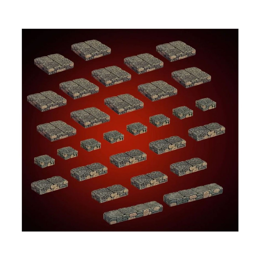 Dwarven Forge Dwarvenite Painted Dungeon Floors New