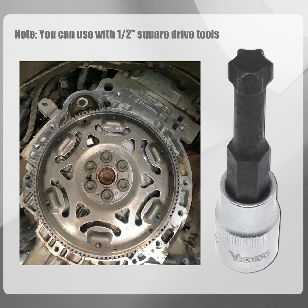 Yuesstloo Flywheel Mount Bolt Socket Remove Tool, Compatible with BMW