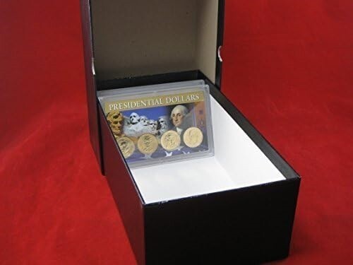 5 Heavy Duty Proof Set Boxes Holds 24 Sets Collection Durable/Strong Protection