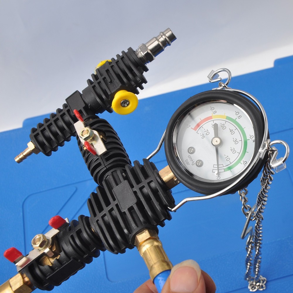 0~2.5 Bar Cooling System Pressure Tester Set Leak Detector &Coolant Change Tool