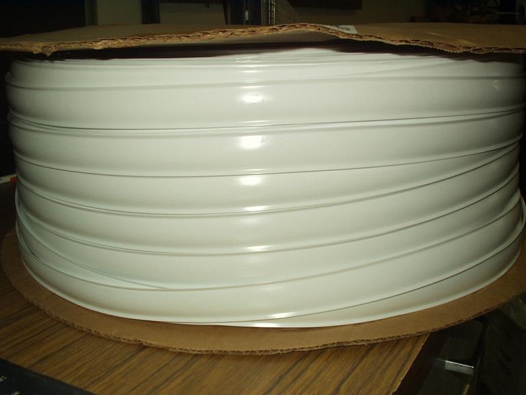 100' FT White 1" Vinyl Trim Insert Replacement Trailer Camper RV Motor Home